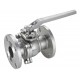 API 6D Casting Stainless Steel Floating Ball Valve Class300 Reduce Bore Raised Face Lever Type